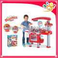 Interessante Preschool Educacional Cozinhar Pretend Play Cozinha Set Brinquedos Para Crianças